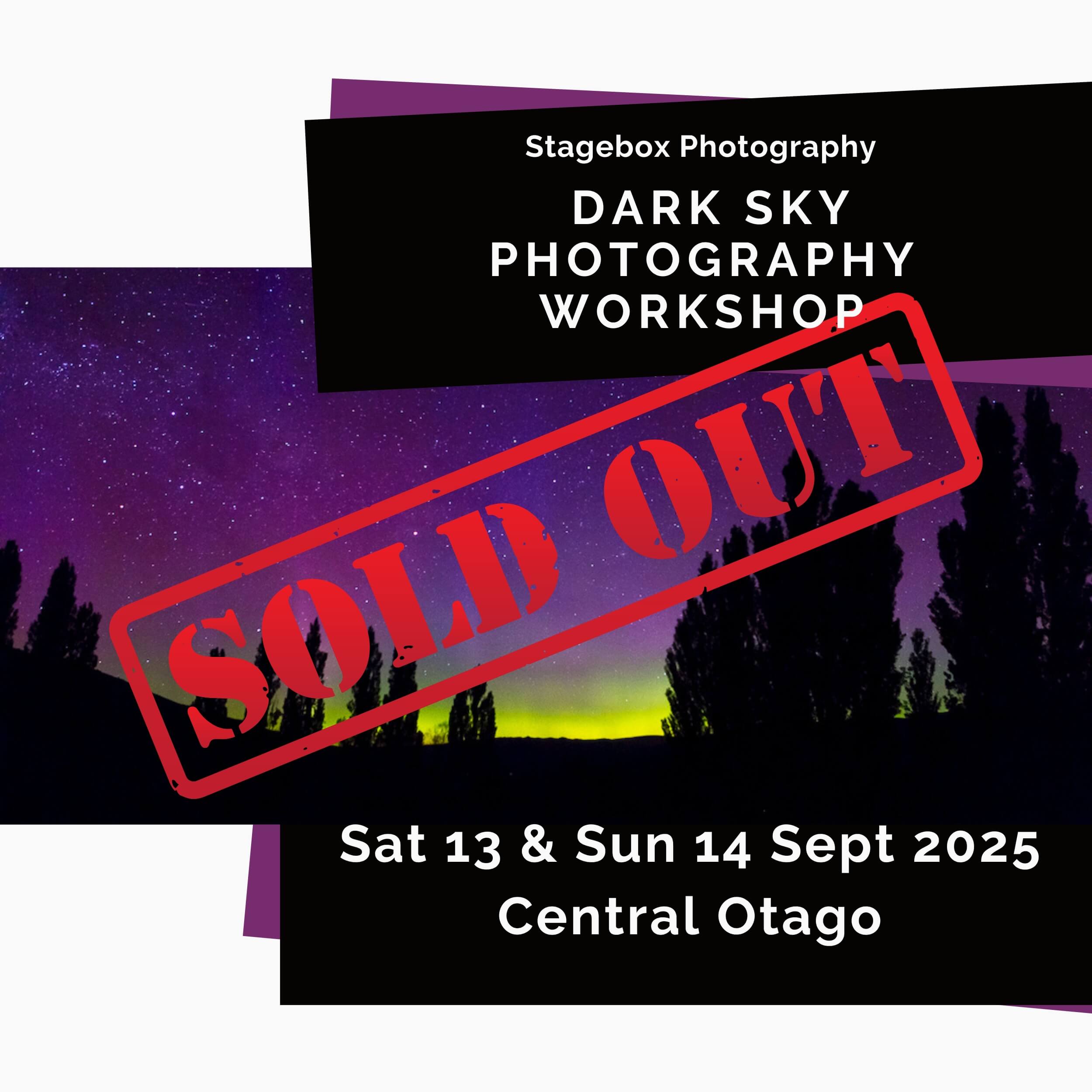Dark Sky Astro Photography Workshop